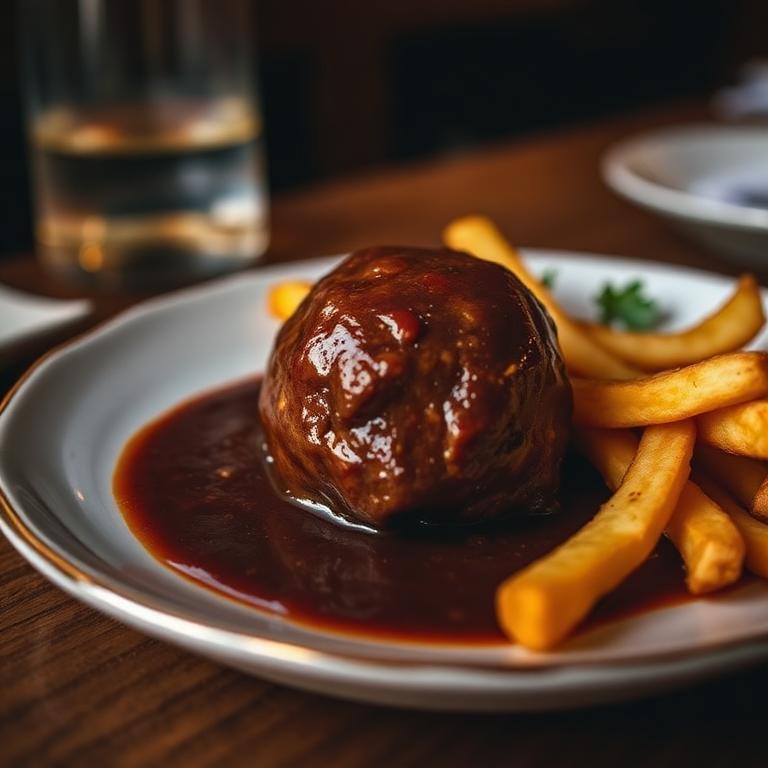 Boulet sauce lapin