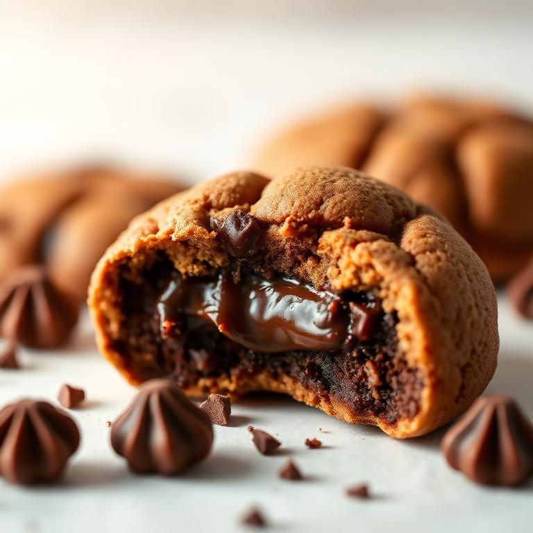 Cookie chocolat noir