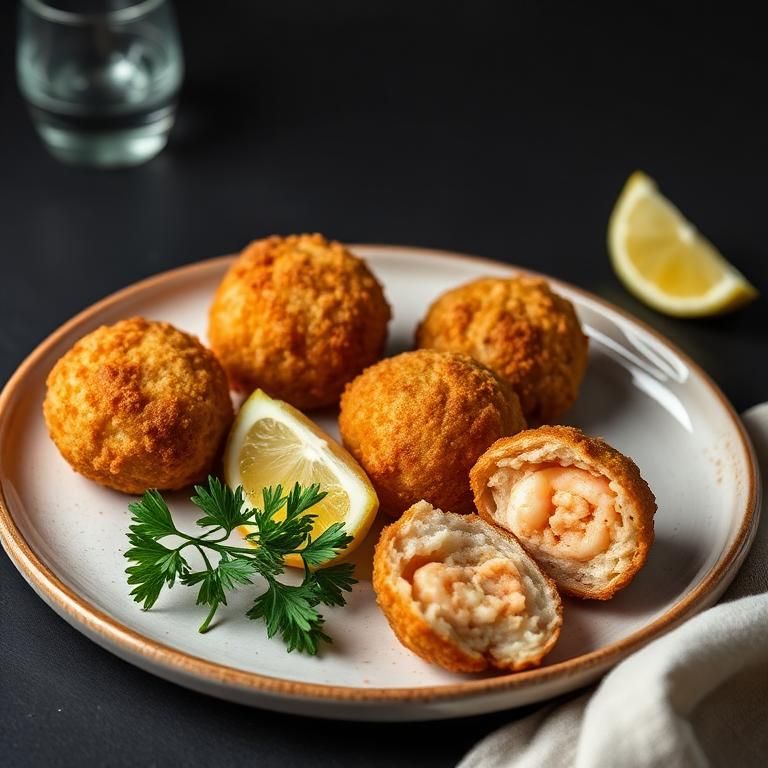 Croquette aux crevettes grises