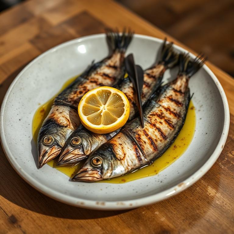 Sardines grillées