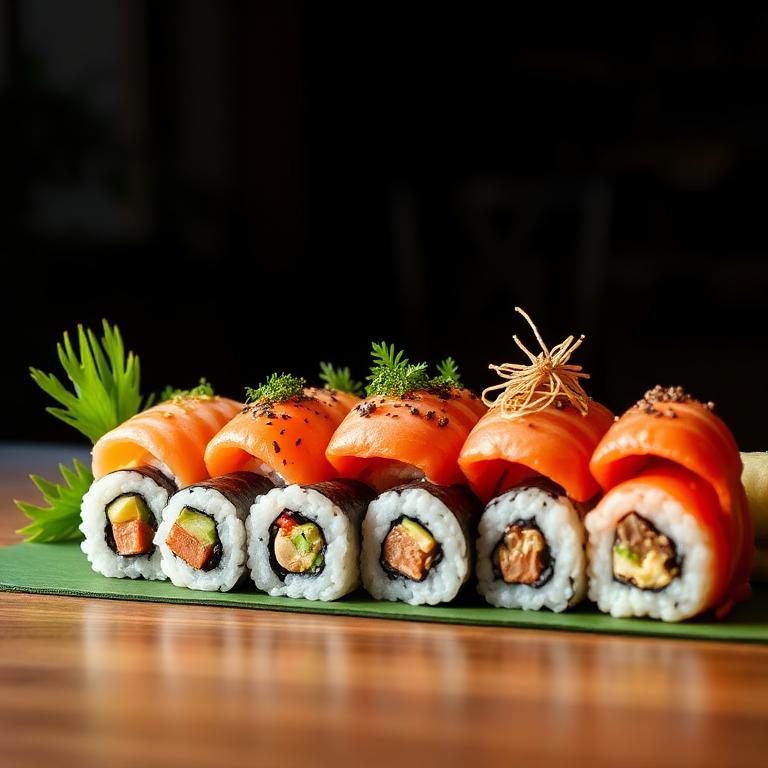 Uramaki spicy tuna